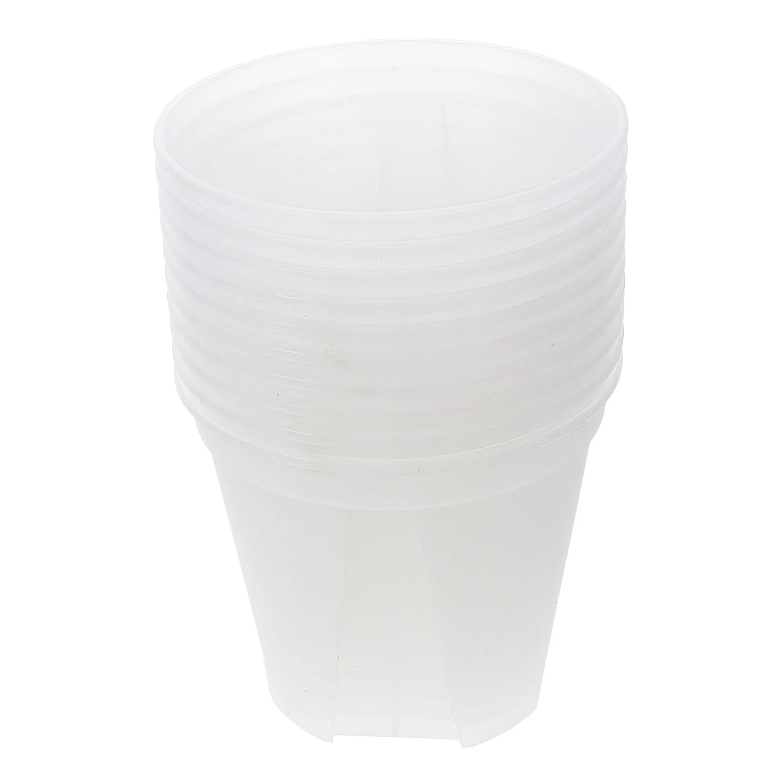 

Planter Clear Flower Pot: 10pcs Gallon Root Control Pot Garden Pot Bonsai Pot Holder for Garden Windowsill Vegetable Fruit
