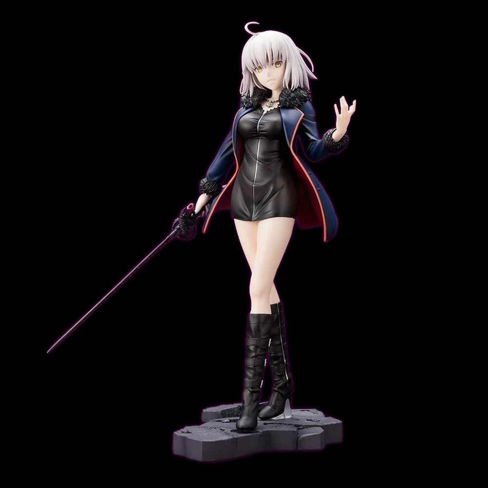 

Anime Fate Grand Order Black Stand Avenger Joan of Arc Jeanne D'Arc Alter PVC Figure Collectible Model Toy Christmas Gift