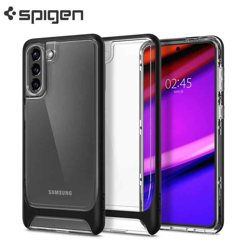 

Original Korean Spigen Neo Hybrid Crystal Case For Samsung Galaxy S21+ S21 Plus Ultra Resistant Bumper Cover