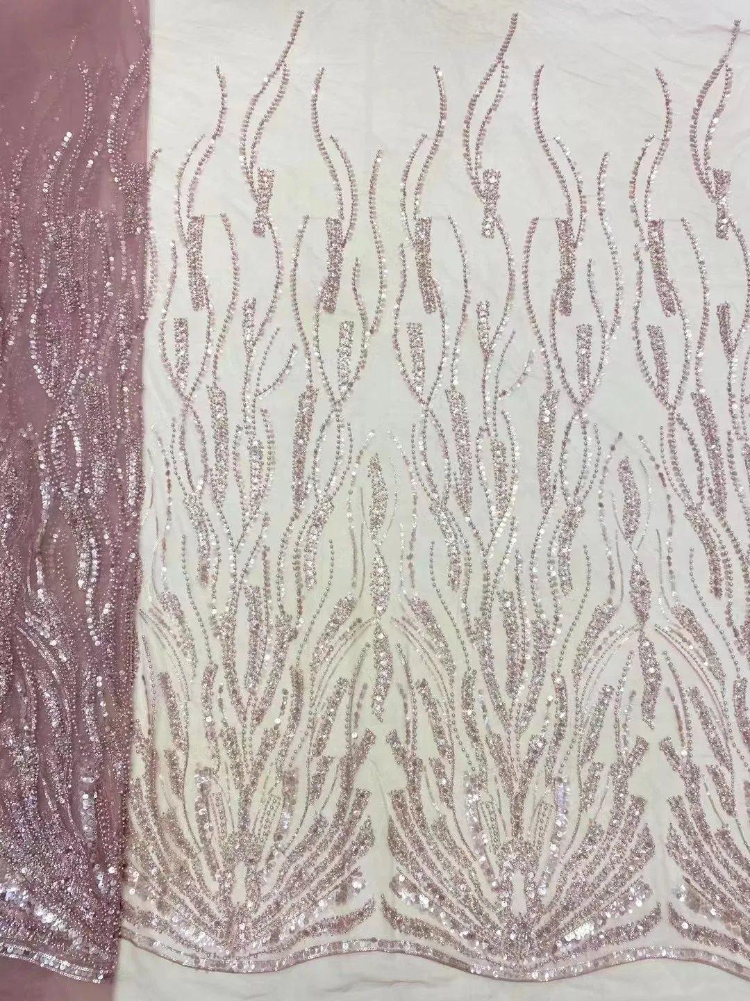 

HFX 2023 элегантная африканская кружевная ткань из бисера Роскошные нигерийские блестки французская Вышивка Тюль кружевная ткань материал от кутюр