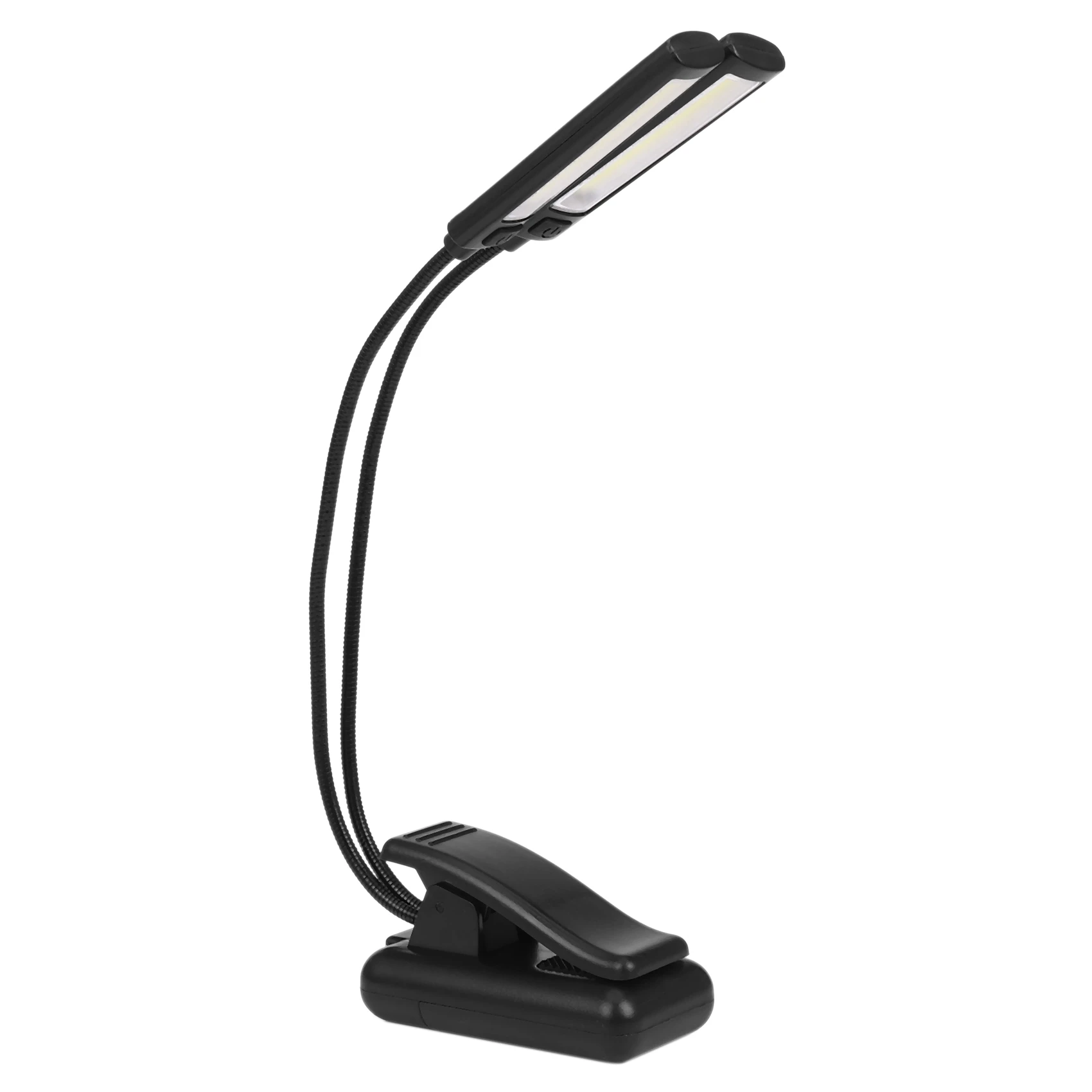 

Music Stand Light Clip On LED Lamp - No Flicker Fully Adjustable 6 Levels of Brightness - Also for Book Reading Orchestra Mix