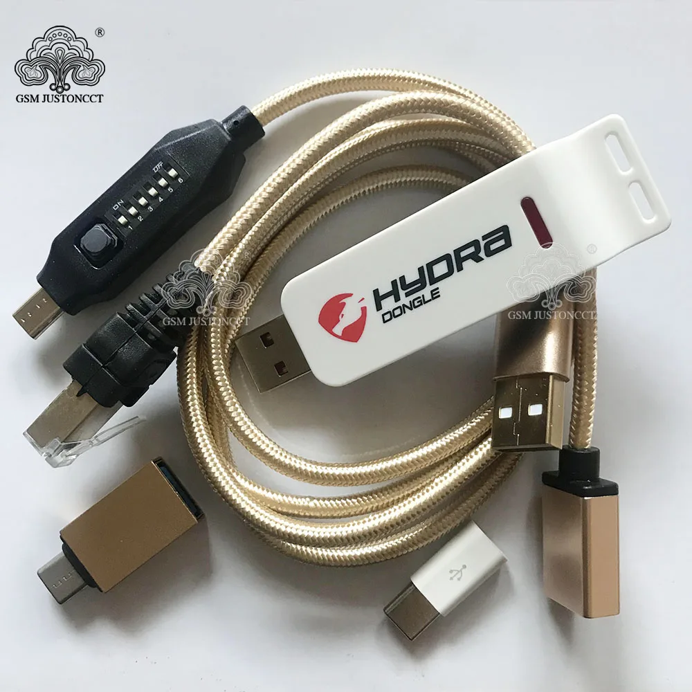 

2023 новый оригинальный адаптер Hydra-ключ для всех инструментов HYDRA USB + набор кабелей UMF all Boot (легкое переключение) и Micro