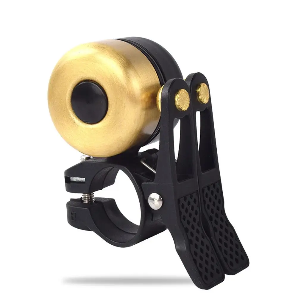 

Bike Bell Cycling Safety Warning Alarm Horn Children Balance Bike Mountain Bike Universal Copper Double-sided Bell