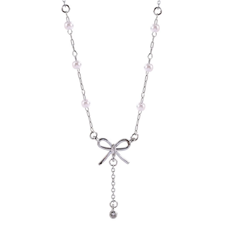 

E0BF Pendant Choker Elegant Collarbone Chain Perfect Gift for Women Girls Teens