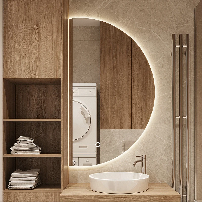 Зеркало для макияжа со светодиодной подсветкой декоративное