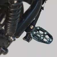 motorcycle retro black gold blue red footrest foot pedals universal scooter fashion foot rests moto motor vintage foot pegs