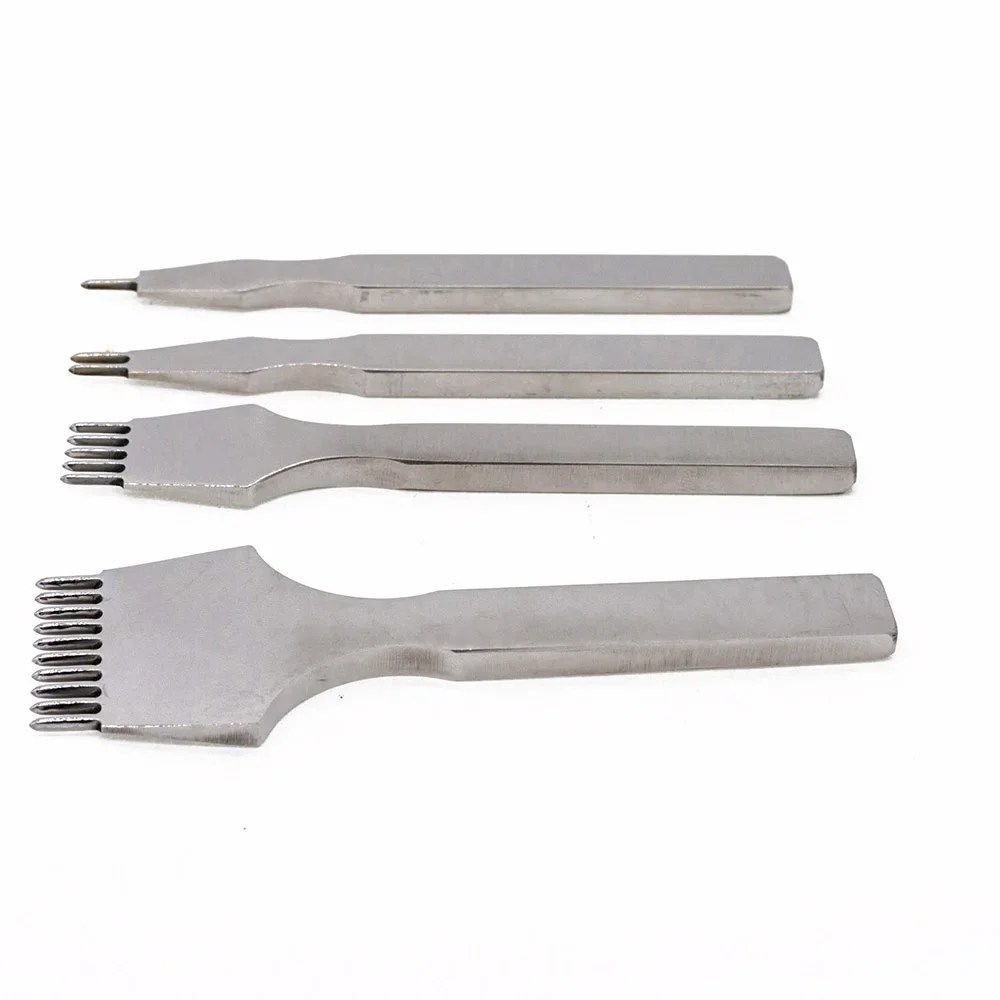 Профессиональные Кожевенные ремесла захватывающие железные отверстия штампы