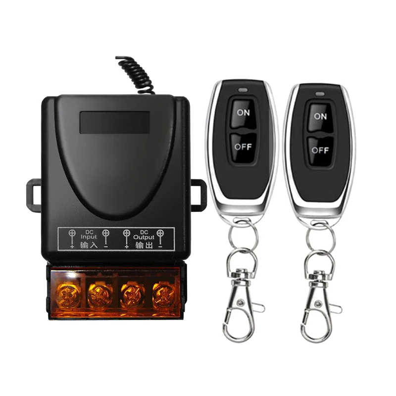 

1 комплект 433 МГц Универсальный беспроводной Радиочастотный пульт дистанционного управления Переключатель 220 В переменного тока 1 канал 30 А релейный Приемник 433 МГц пульт дистанционного управления для водяного насоса