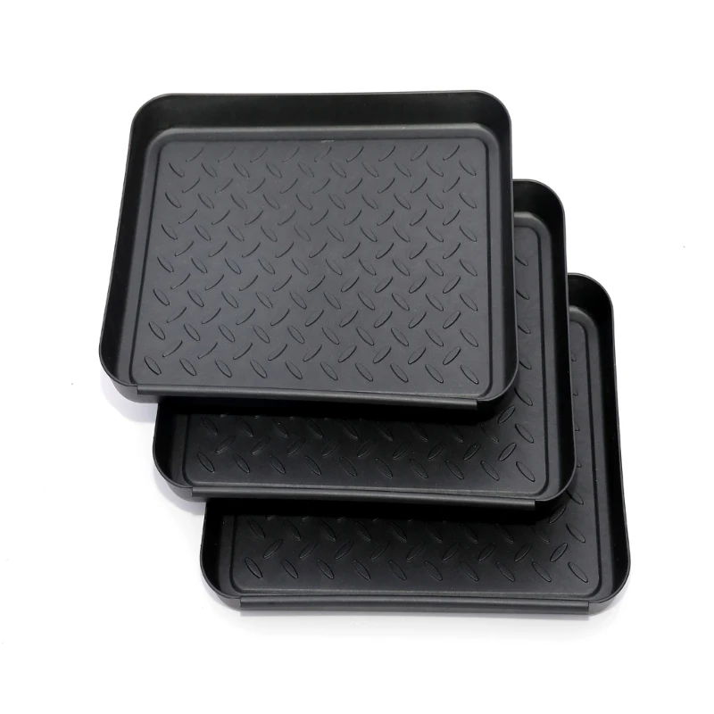 

3Pcs Boot Mat Tray Multipurpose Garden Outdoor Protective Mats Supplies P15F