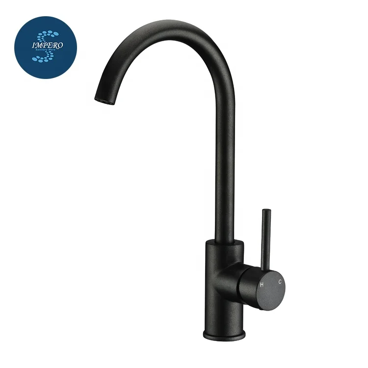 Amazon hot sale black sink mixer pull down kitchen faucet 304 stainless steel enlarge