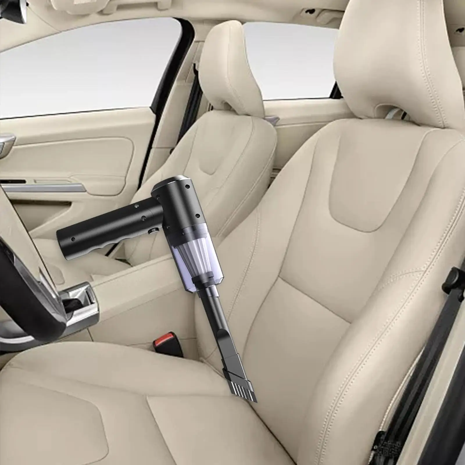 

Wiredless Handheld Car Vacuum Cleaner 20000Pa Foldable W/ Nozzle for Kitchen