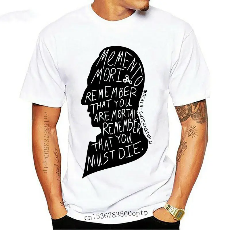 

Man Clothing New Memento Mori T Shirt Memento Mori T-Shirt Male 6xl Tee Shirt Streetwear Printed Funny 100 Cotton Short Sleeves