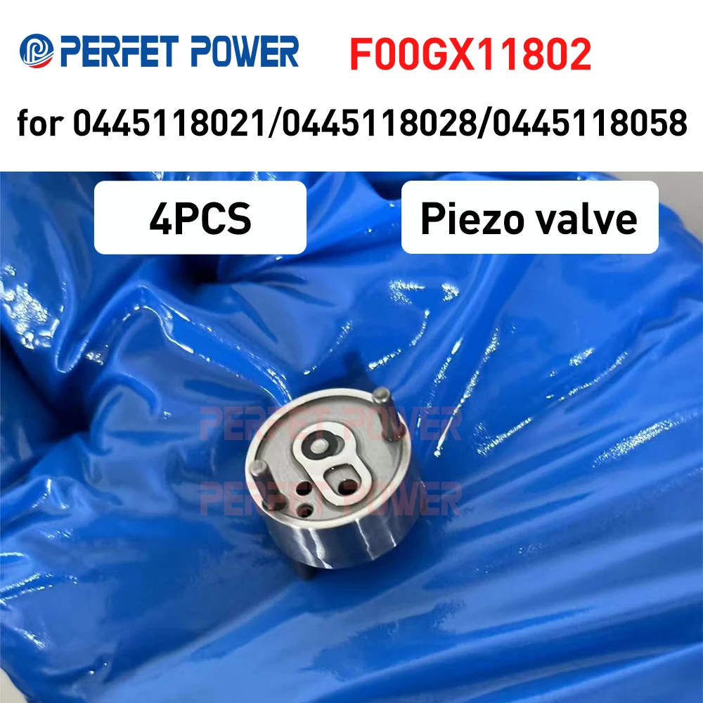 

4 шт./лот F00GX17004, F00GX17005 F00GX11802 пьезо-регулирующий клапан для 0445115 # /116 # /117 # Пьезопаливная форсунка Common Rail