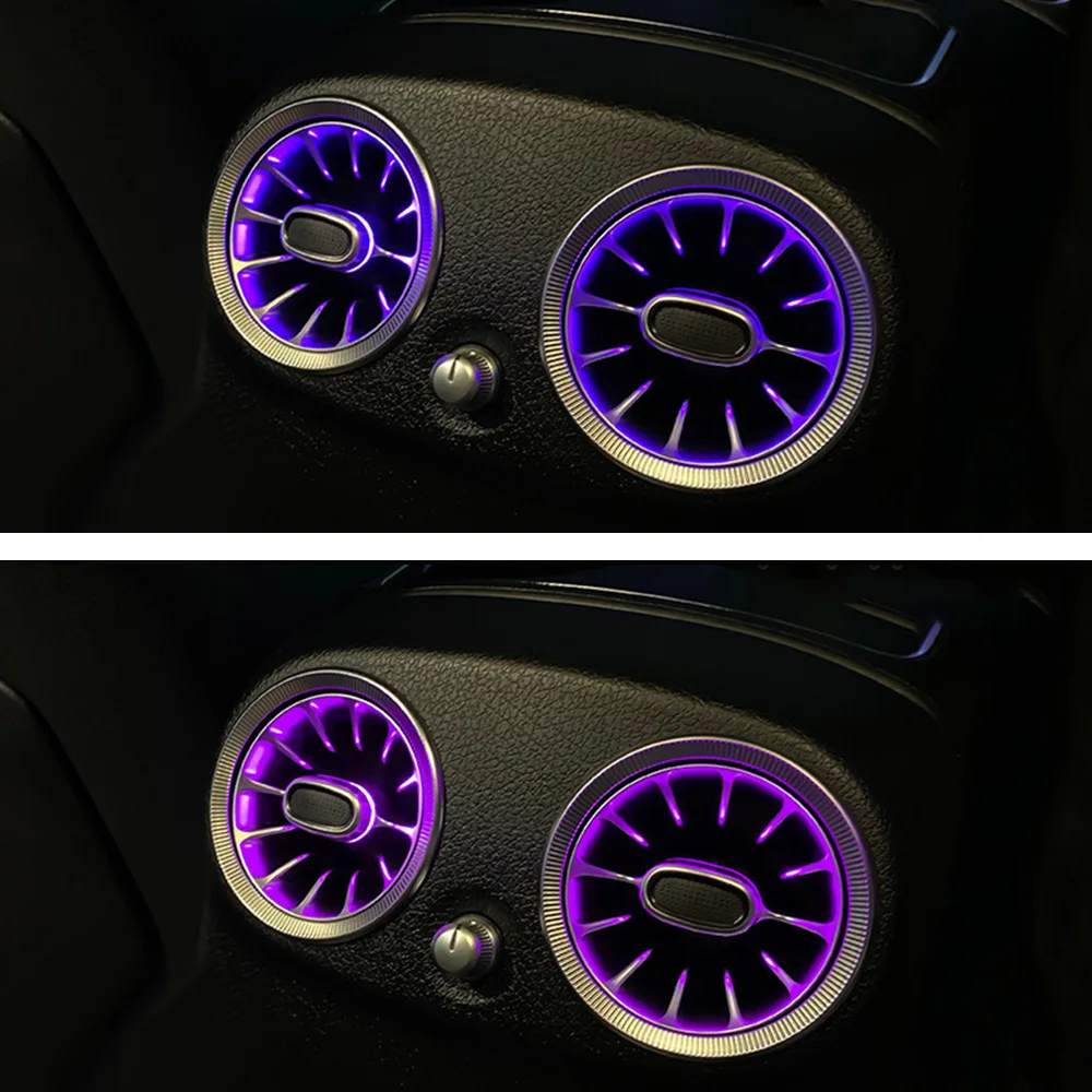 W213 3D вращающаяся крышка дверной панели с высокой подсветкой E class E300 64-цветная