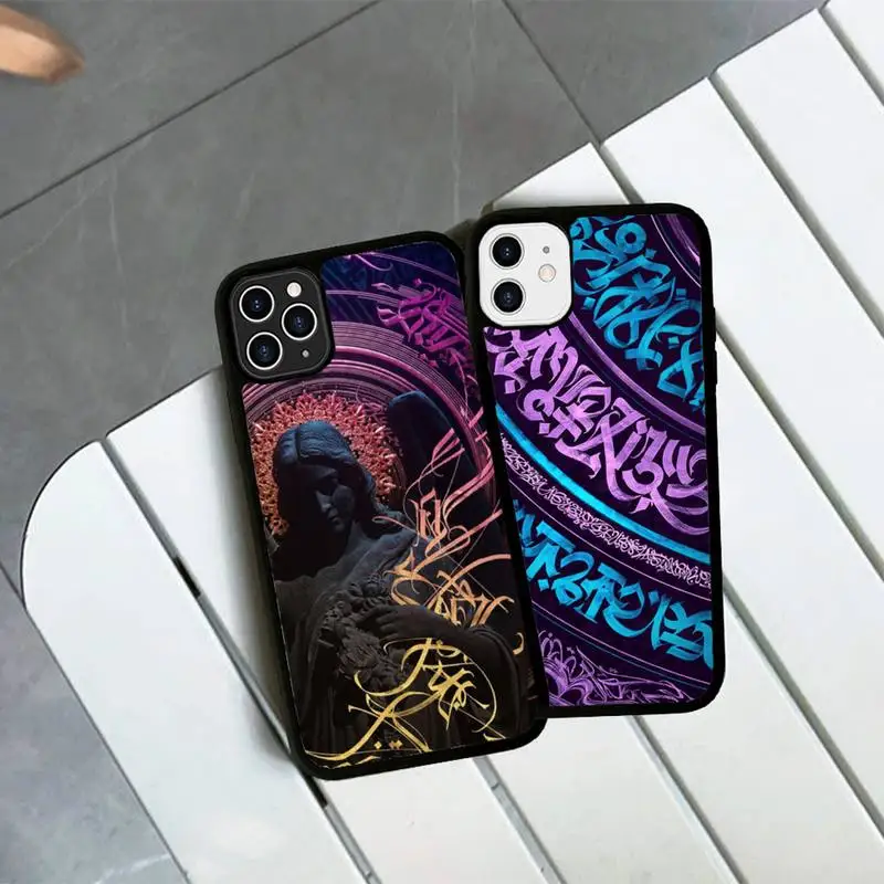 

Pokras Lampas Art Graffiti Phone Case Silicone PC+TPU Case for iPhone 11 12 13 Pro Max 8 7 6 Plus X SE XR Hard Fundas