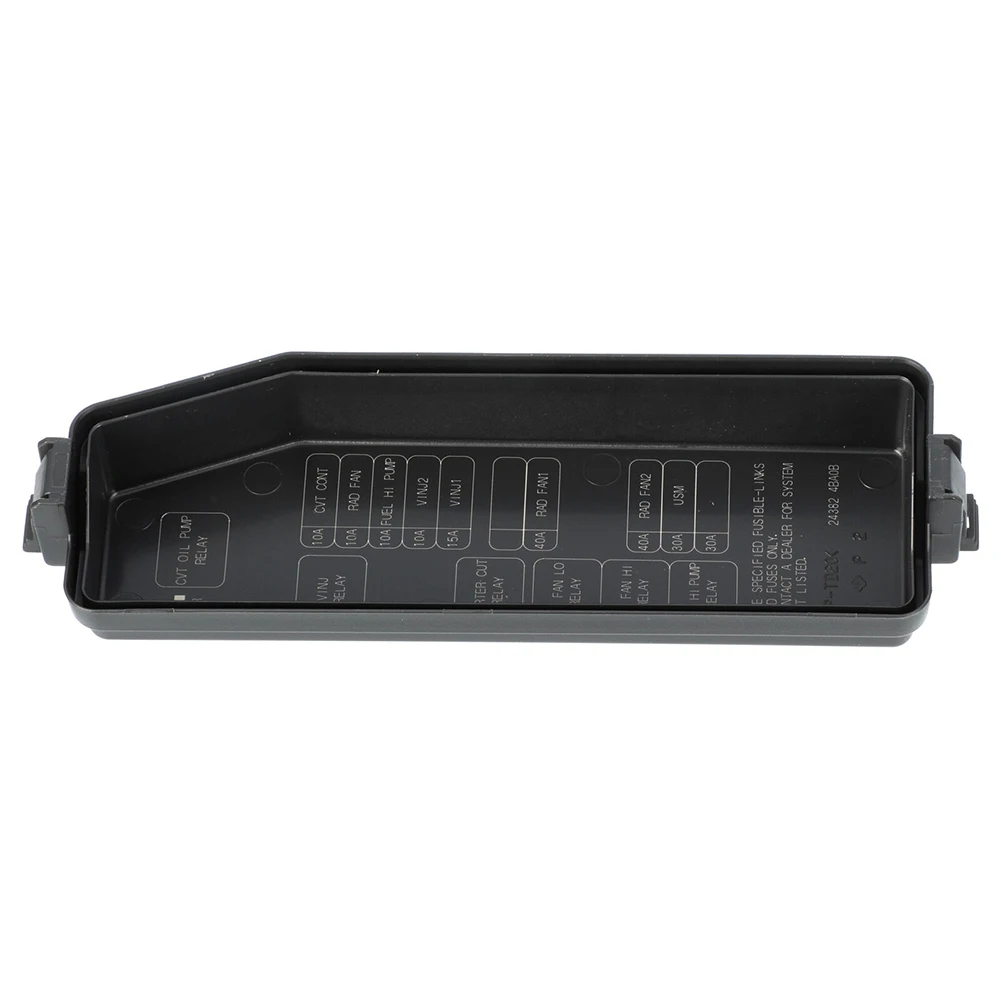 

Car Accessories Fuse Box Cover Cover 24382-4BA0B Auto Parts Black Direct Replacement For Nissan Rogue 2014-2020