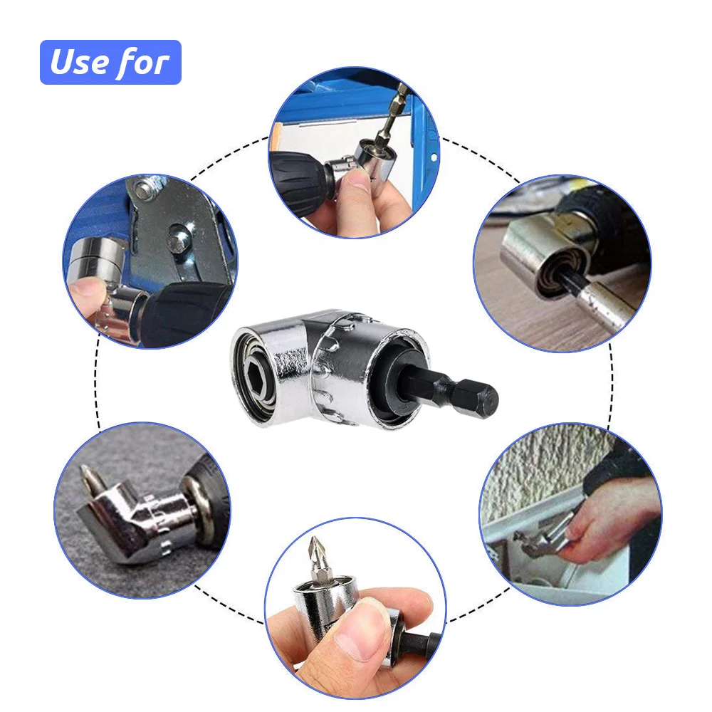 

Tools Nozzles Socket Set Adjustable Screwdriver 105 For Bit Turning Elbow Magnetic Screwdriver Holder Drill Degree Power Hand