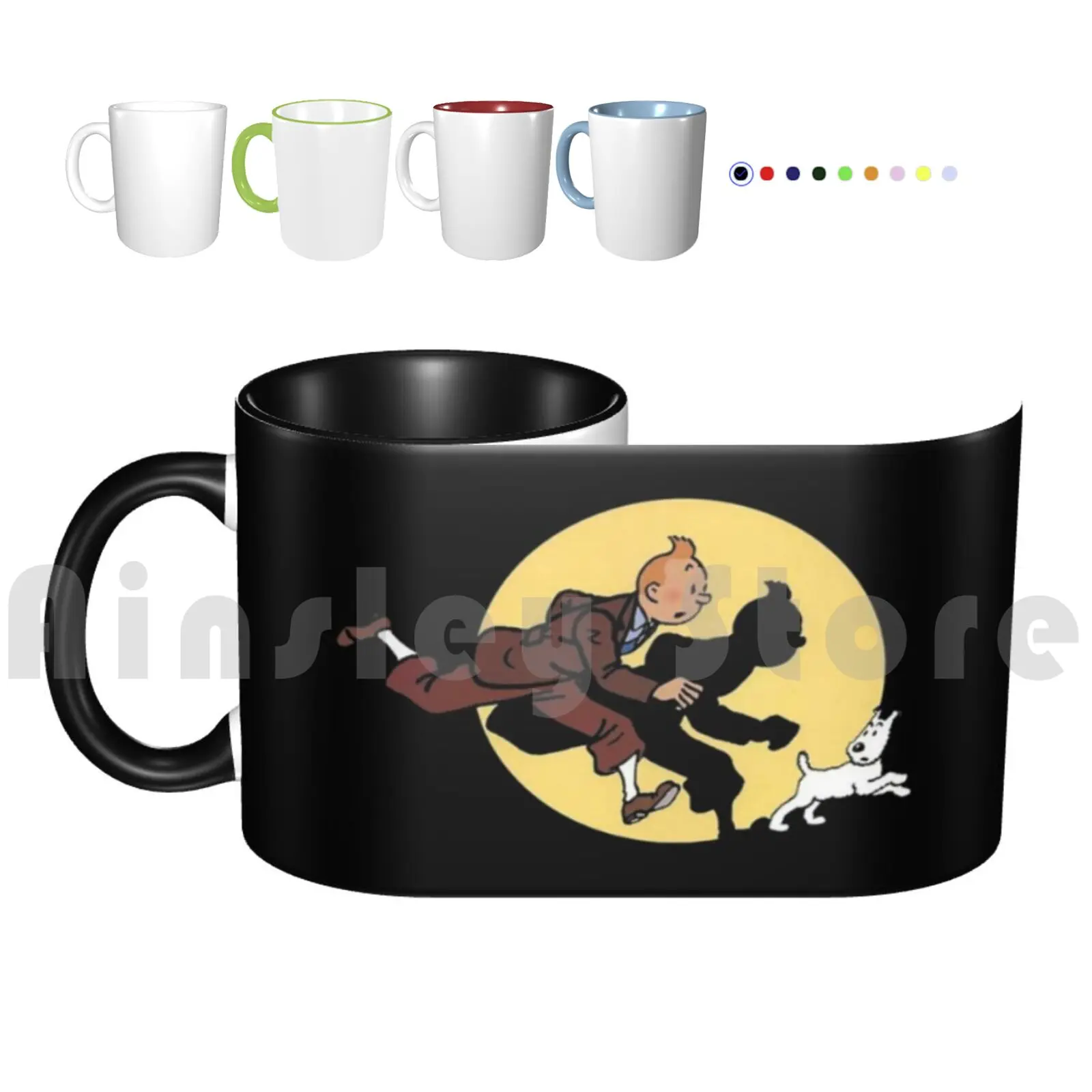 The Adventures Mugs Coffee Cups The Adventures Tin Tin Les De