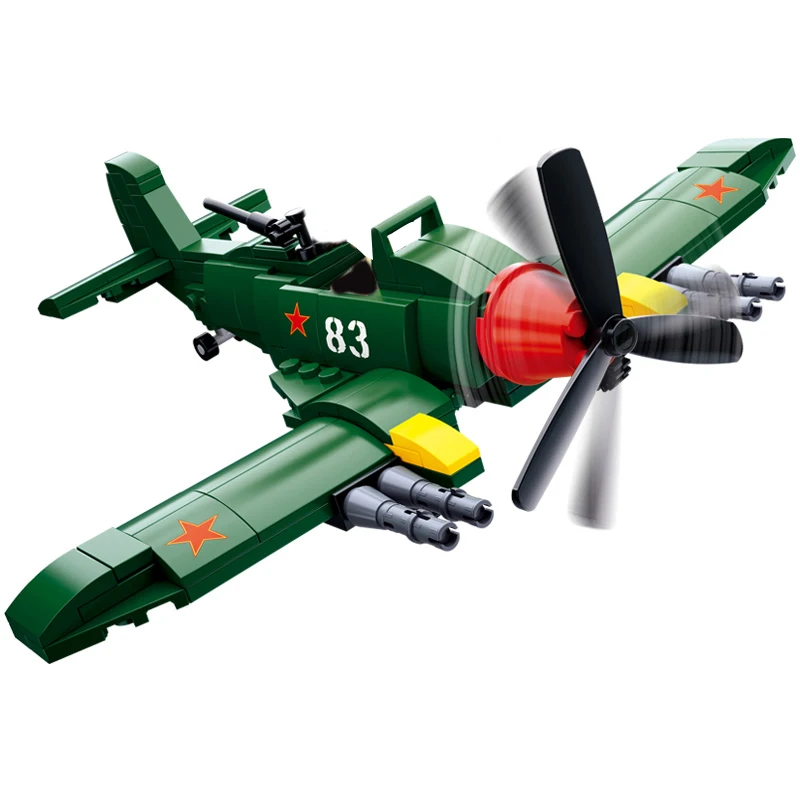 Sluban WW2 Normandy Landings Army Weapons Model Sets Building Blocks Military Armed Tank Vehicles Plane DIY Assembly Bricks Toys |