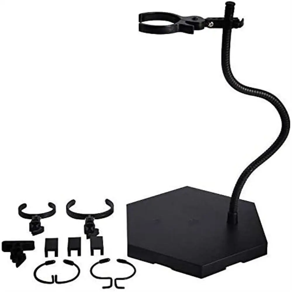 Display Robot Figure Assembly Doll Figure Stand Snake Bone Bracket Black Model Support Bracket