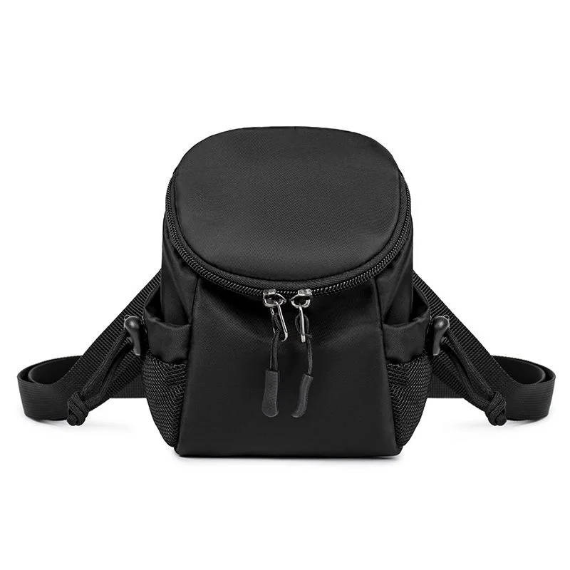 New Japanese Style Messenger Backpack Casual Shoulder Bag Small Waist Bag Men and Women Mobile Phone Wallet Storage Bag