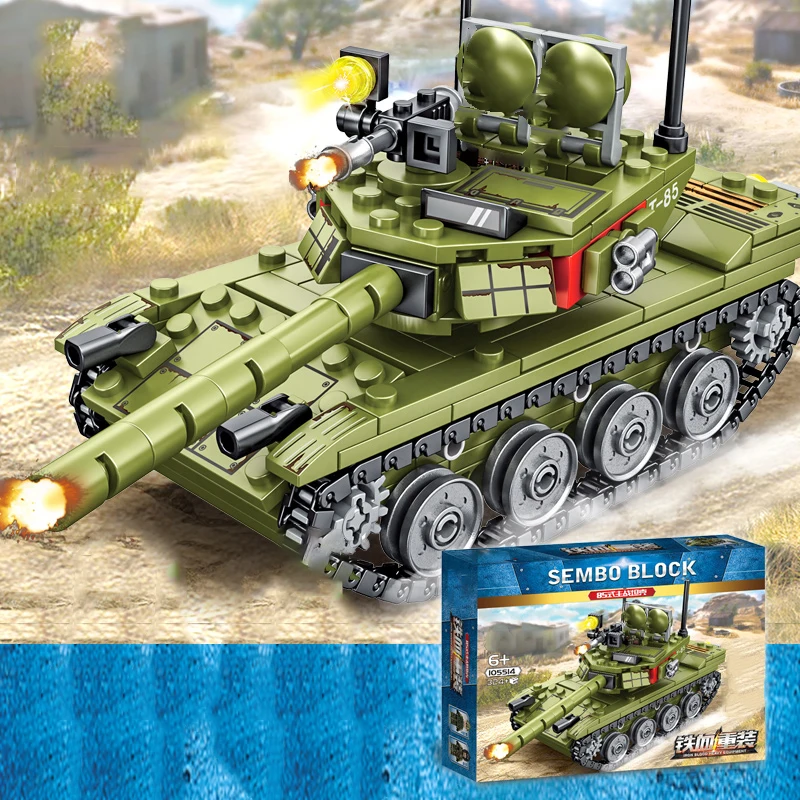 

SEMBO BLOCK 324PCS Plastic Model Diecast Military Toy Models to Assemble Panzer Idf Army Toys Armored Vehicle Scale Pla Building