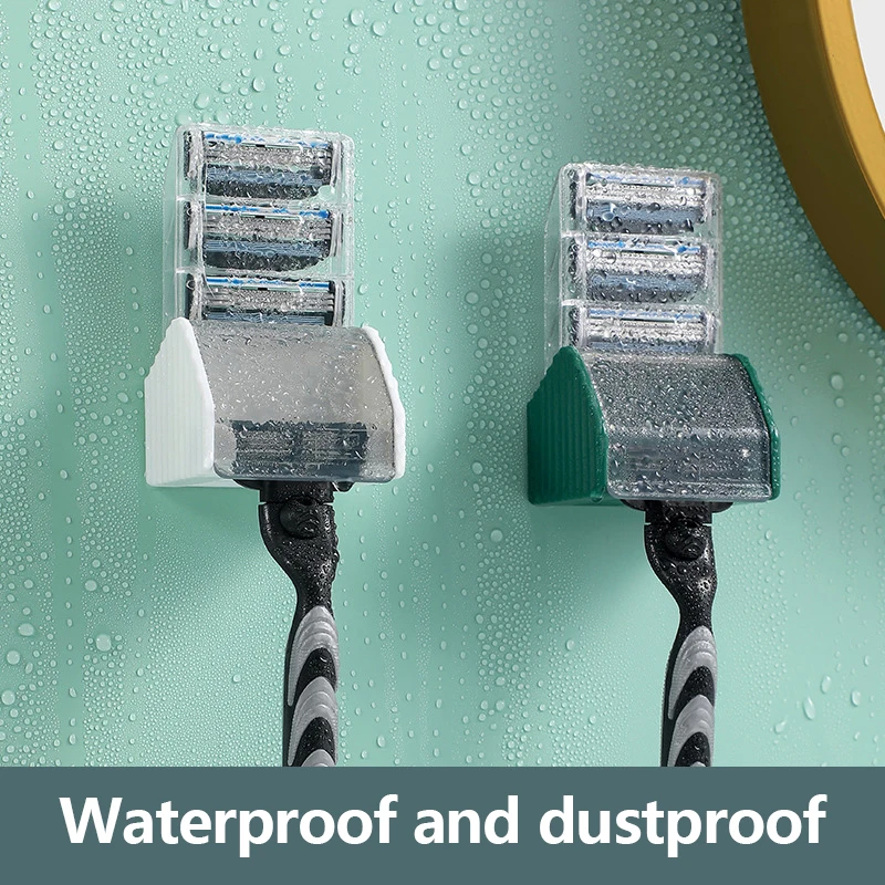 Мужской Держатель Для Бритвы Пластиковая Присоска Подставка Хранения Аксессуар