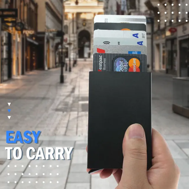 Card Holder Credit Cards ID Automatic Pop-up 3