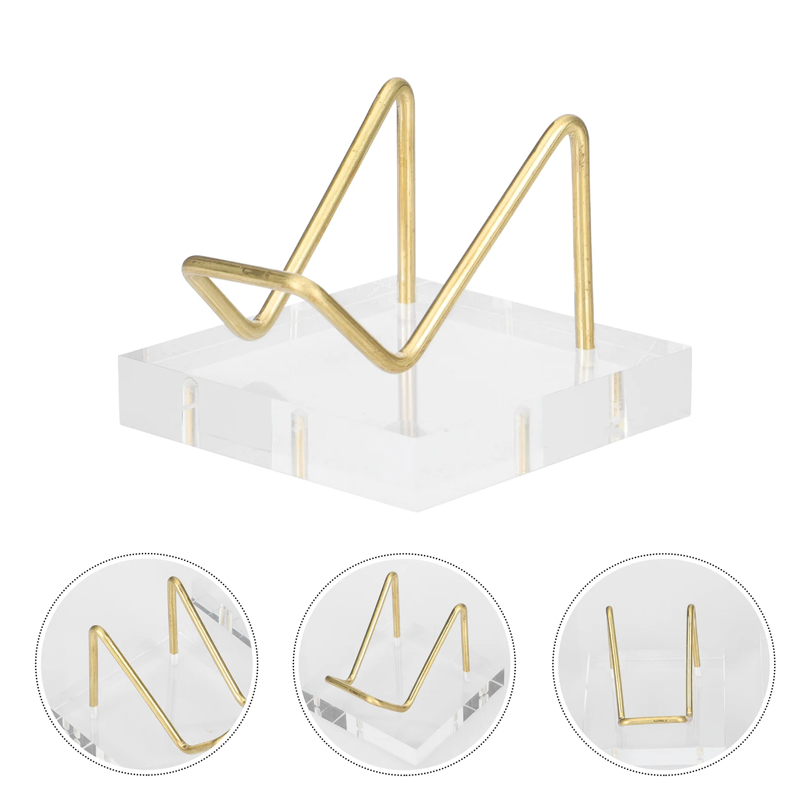 

Acrylic Display Stands Crystal Craft Stand Jewelry Showing Rack Mineral Holder