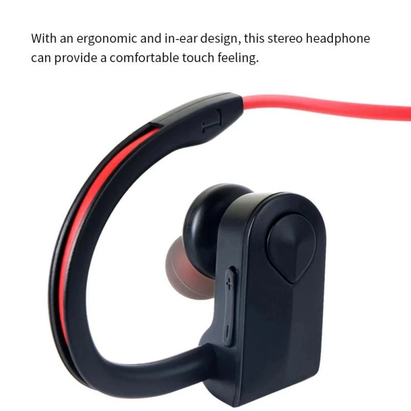Спорт Bluetooth 5.0 Наушники бесповородные Halterneck Музыка для бега Беспроводные