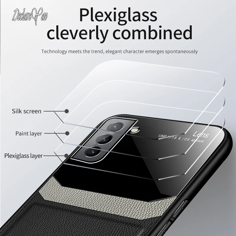 Тонкий чехол для Samsung Galaxy S8 S9 S10 Plus S20 S22 |