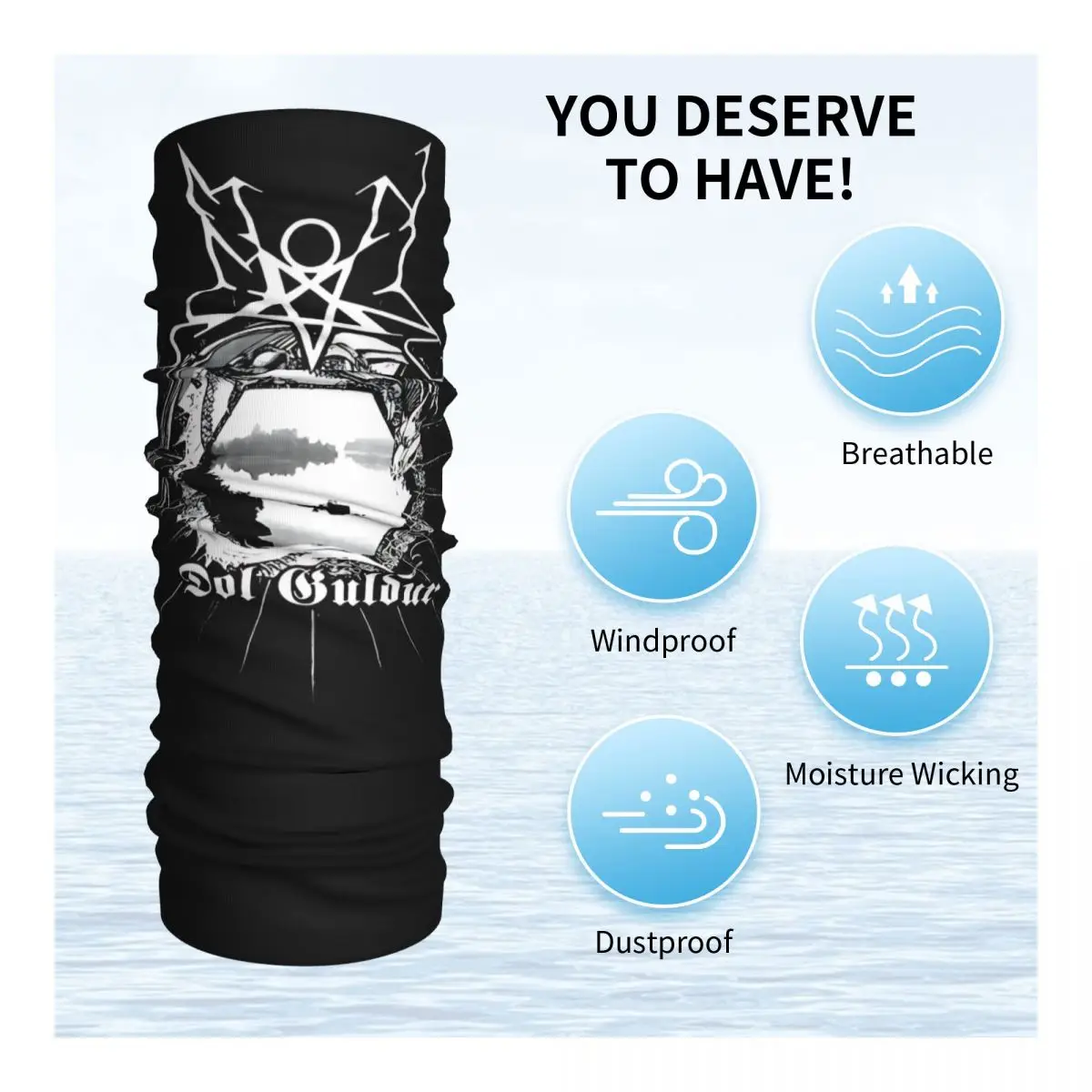 Вызов Dol Guldur велосипедная Бандана Маска для лица шарф бандана ветрозащитная