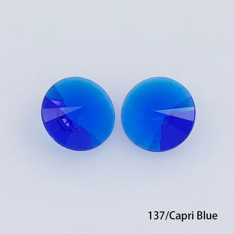 Прозрачные круглые стразы K9 12 мм 20 шт