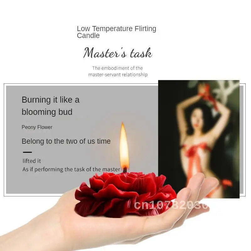 Розовые низкотемпературные свечи sm реквизит 48-градусный сексуальный соевый воск