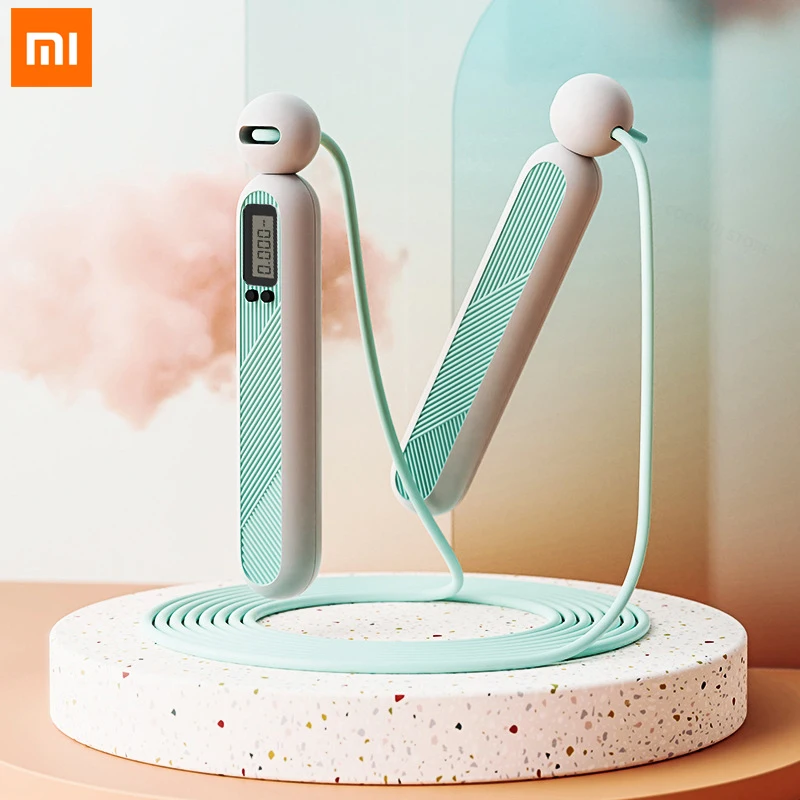 Xiaomi Youpin New Cordless Electronic Skipping Rope Gym Fitness Smart Jump Rope with LCD Screen Counting Speed Skipping Counter images - 3