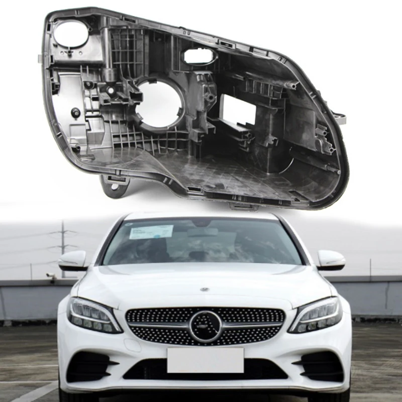 

Для Mercedes-Benz C Class W205 C200L C260L 2019-2021 осветительная головка корпус осветительного прибора корпус осветительной лампы стандартная осветительная ...