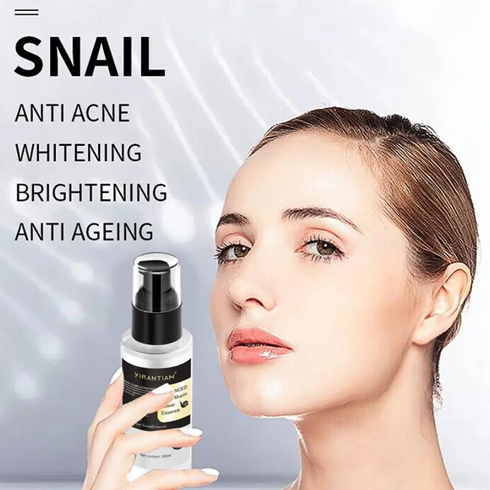 

Snail Mucin Power Repairing Essence Hydrating Face Pores Skin Shrink Care Spots Dark Serum Facial Lines Fine Treatment Acne O0E0