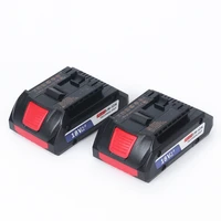 Two Pieces 18V 4000mAh Lithium-Ion Battery Akku for Bosch 18 Volt MAX Cordless Power Tool Drills for 18V Procore 1600A016GB