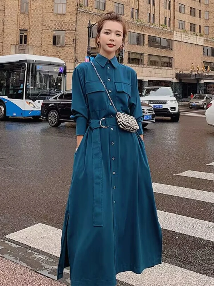 

Винтажные платья для женщин, новинка, весенне-летнее модное платье, элегантные богемные праздничные платья с длинным рукавом, Одежда большо...