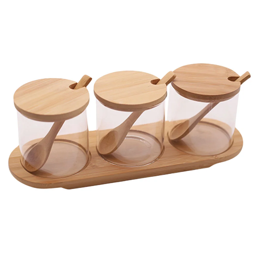 

1 Set Seasoning Jars Condiment Canisters Seasoning Pots Condiment Holders