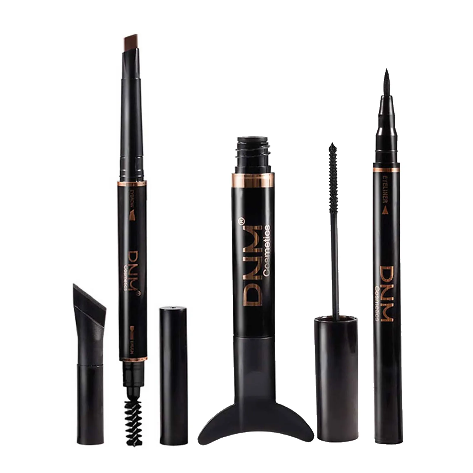 

Eyelash Mascara Eyeliner Eyebrow Pencil Kit Eyeliner And Mascara Eye Makeup Set All Day Exquisitely Full Professional Eye-Makeup