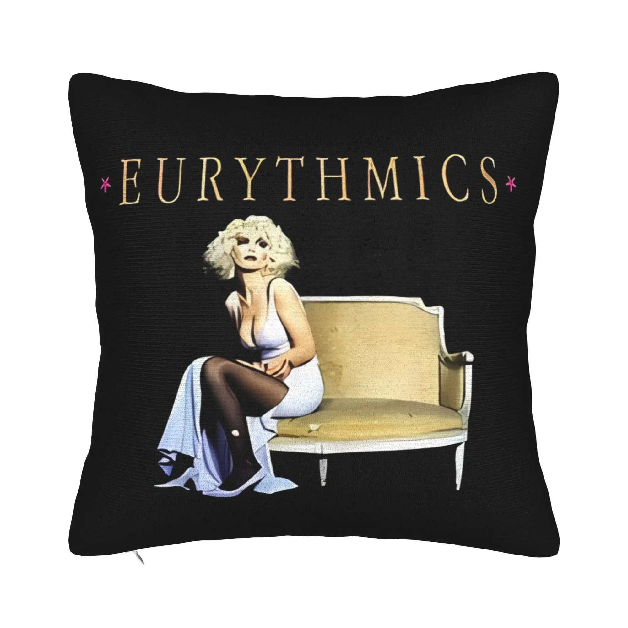 Постер с изображением Энни Леннокс из группы Eurythmics, декоративная наволочка для дома в стиле фермерского дома, мягкая и прочная, для зимнего отдыха. (art.: 3920dabc00fea) - 3920dabc00fea