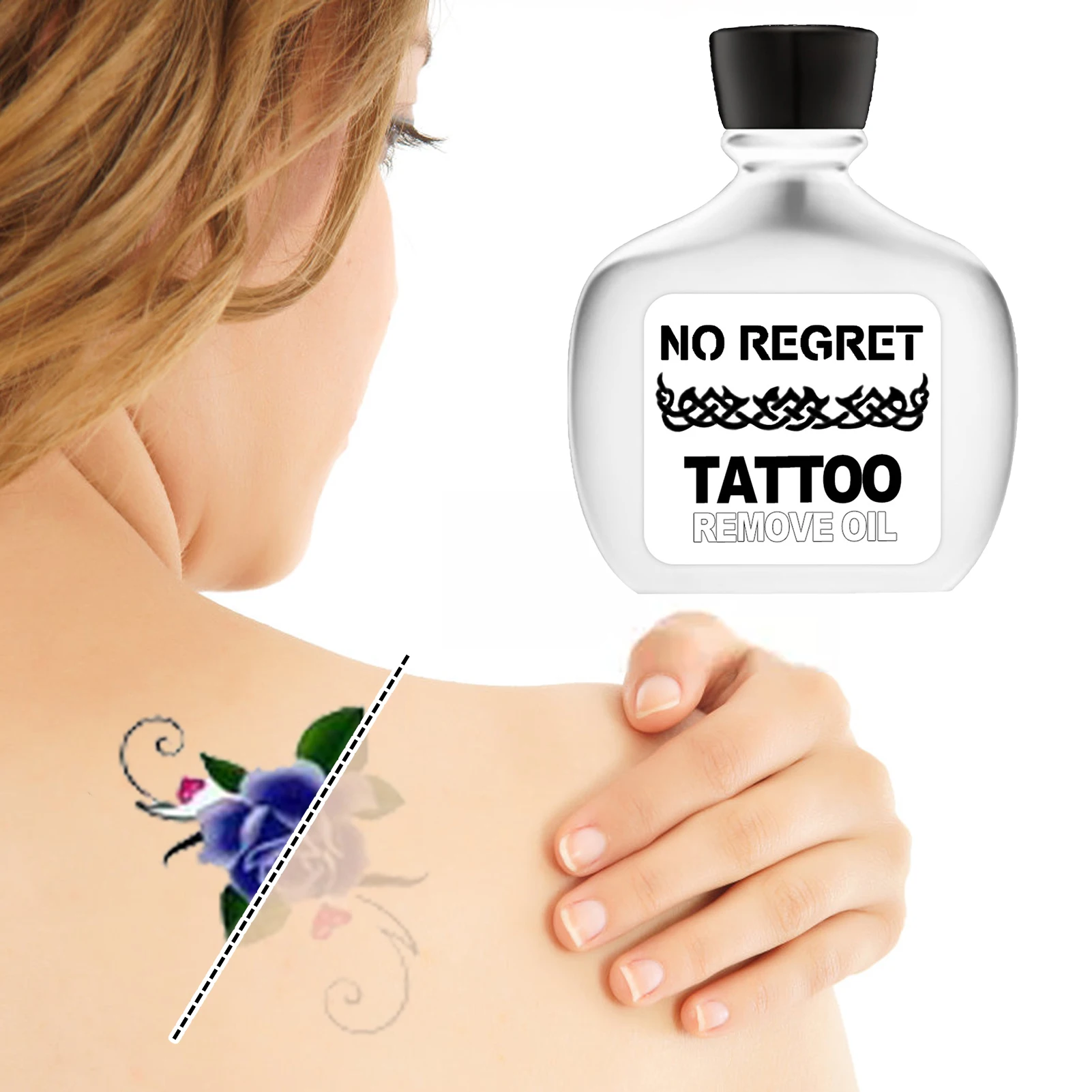 

Tatto Removal Oil Removal OfTattoos And Skin Tags Tattoos Remover Gel Fading Away Tool Safe Moisturize Skin For Colored Removal