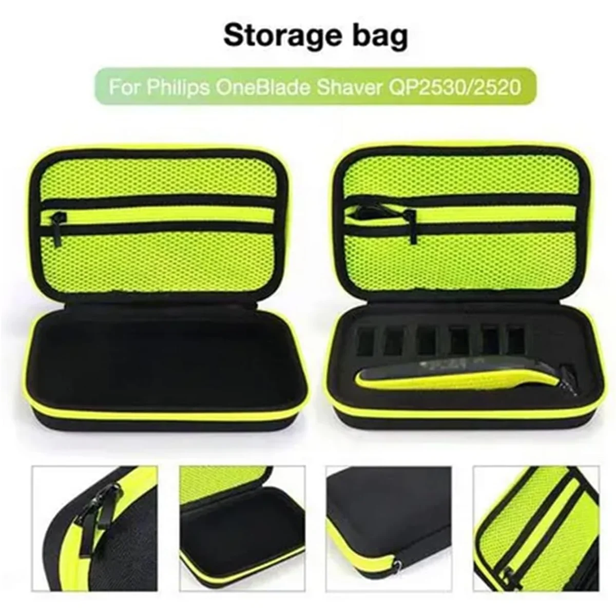 Дорожный чехол для бритвы OBlade Pro QP6520/70 QP6510/70/QP6530/70 ящик хранения электрического