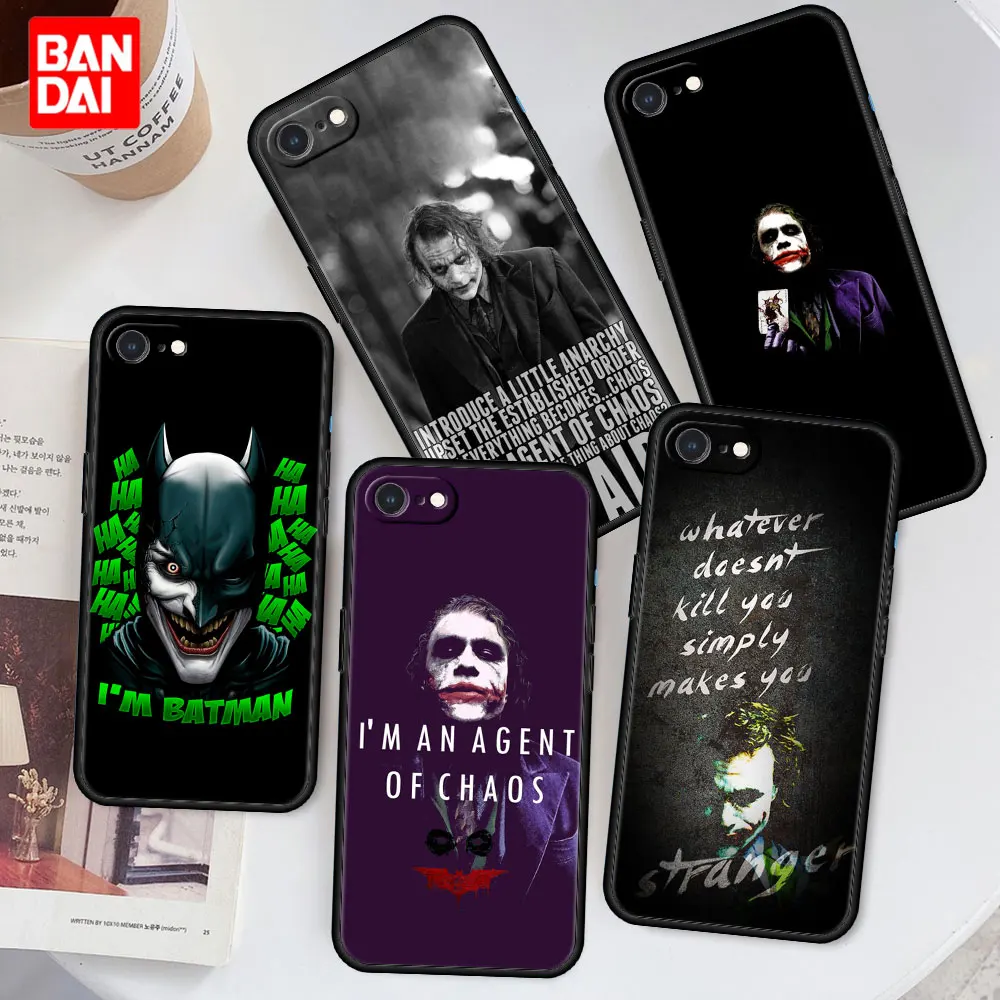 

Batman Dark Case for iPhone 6 6s 7 8 X XR XS Max SE 2020 Plus 6plus 7plus 8plus Silicone Original Casing Shockproof Black Cover