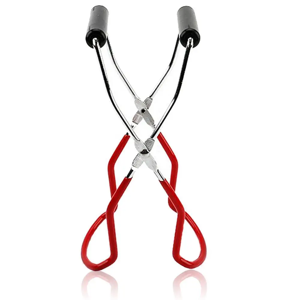 

Can Jar Tongs Stainless Steel Hot Bowl Clip Pot Dish Holder Pot Gripper Clip Retriever Tongs Silicone household Kitchen Tools