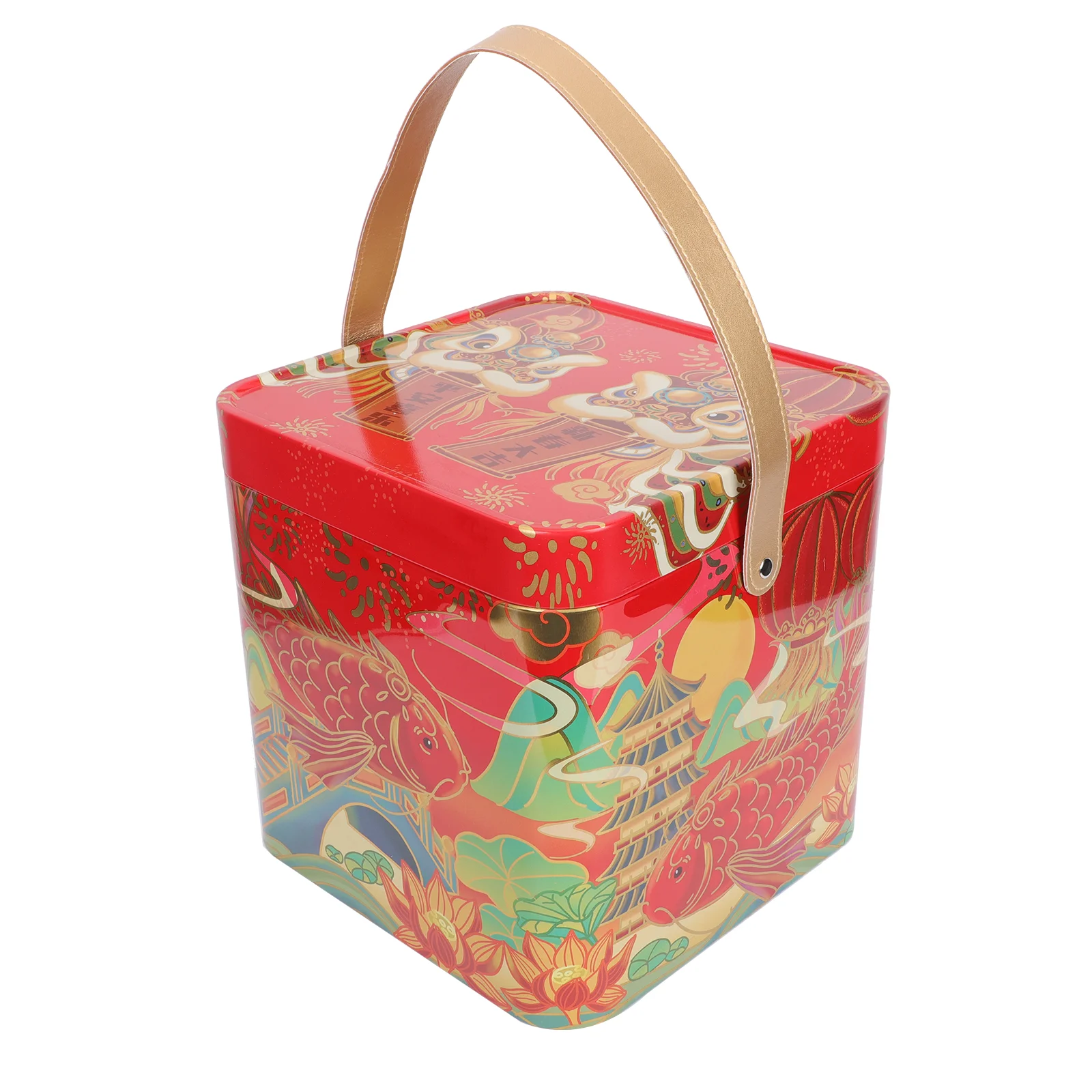 

New Year Gift Box Chinese Style Candy Wrapping Box Festival Gift Packing Box