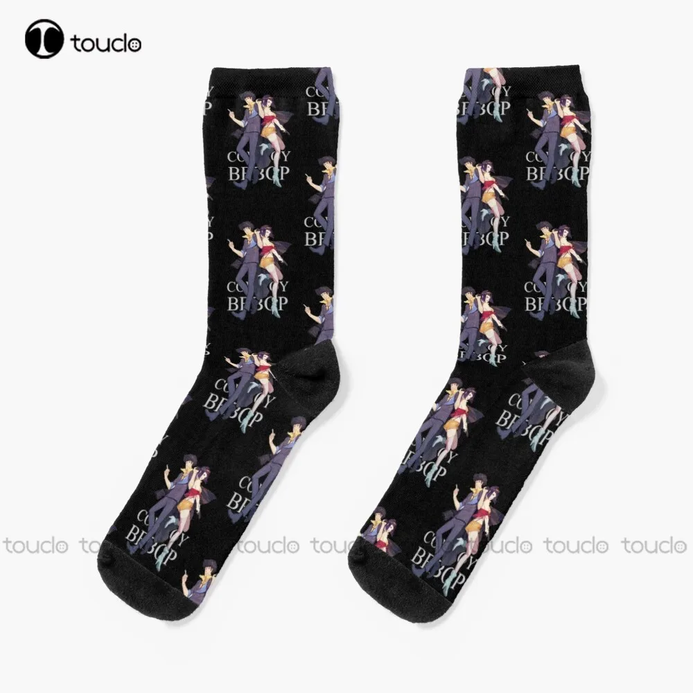 

Cowboy Bebop The Best For Lovers Cowboy Bebop Socks Running Socks Womens 360° Digital Print Unisex Adult Teen Youth Socks Gift