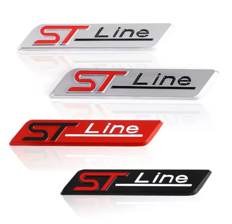 3D Автомобильная наклейка ST LINE эмблема спортивный значок для ford F-150 Focus X