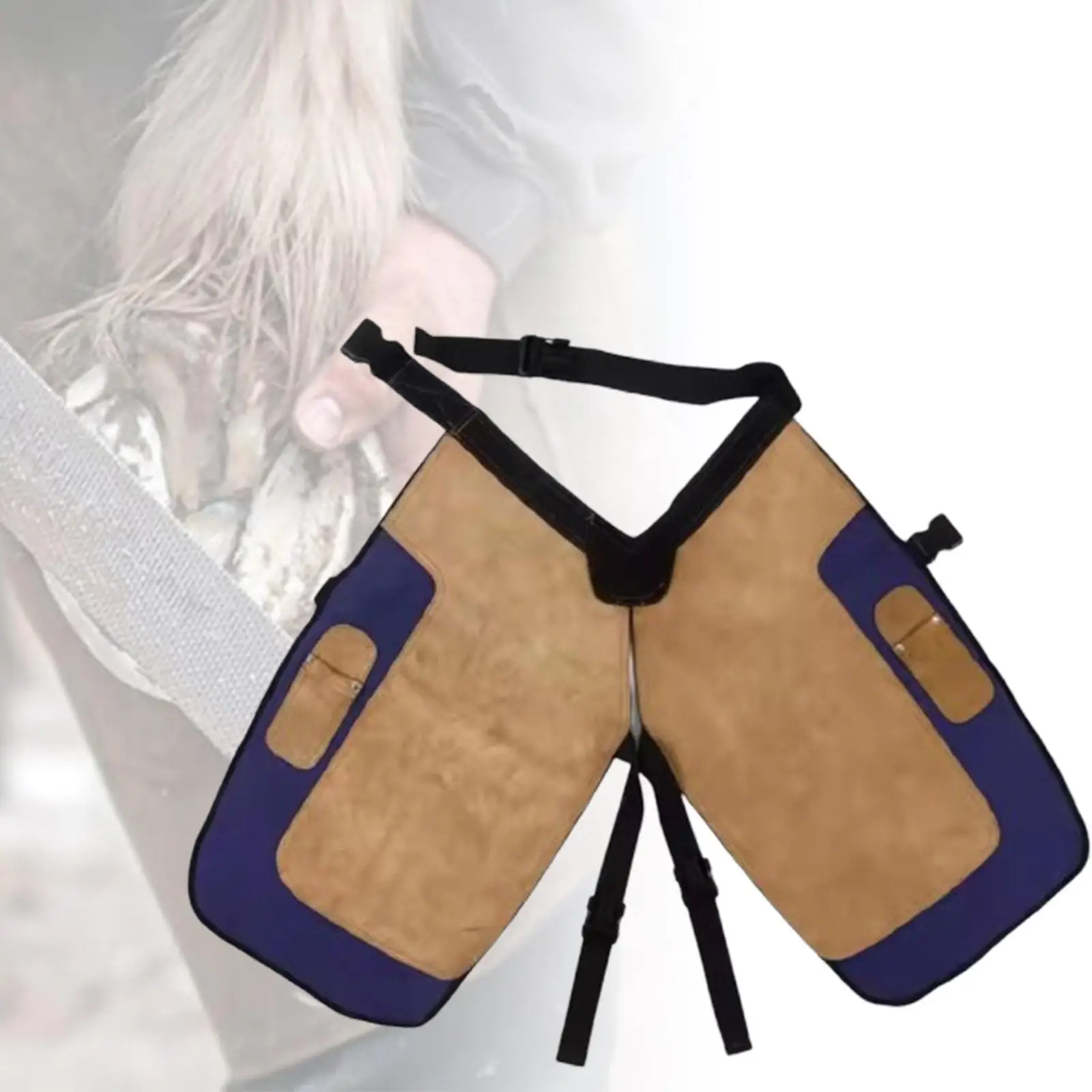 Фартук Farrier 70 5 см. Спецодежда с регулируемым поясным ремнем и отделкой копыт.